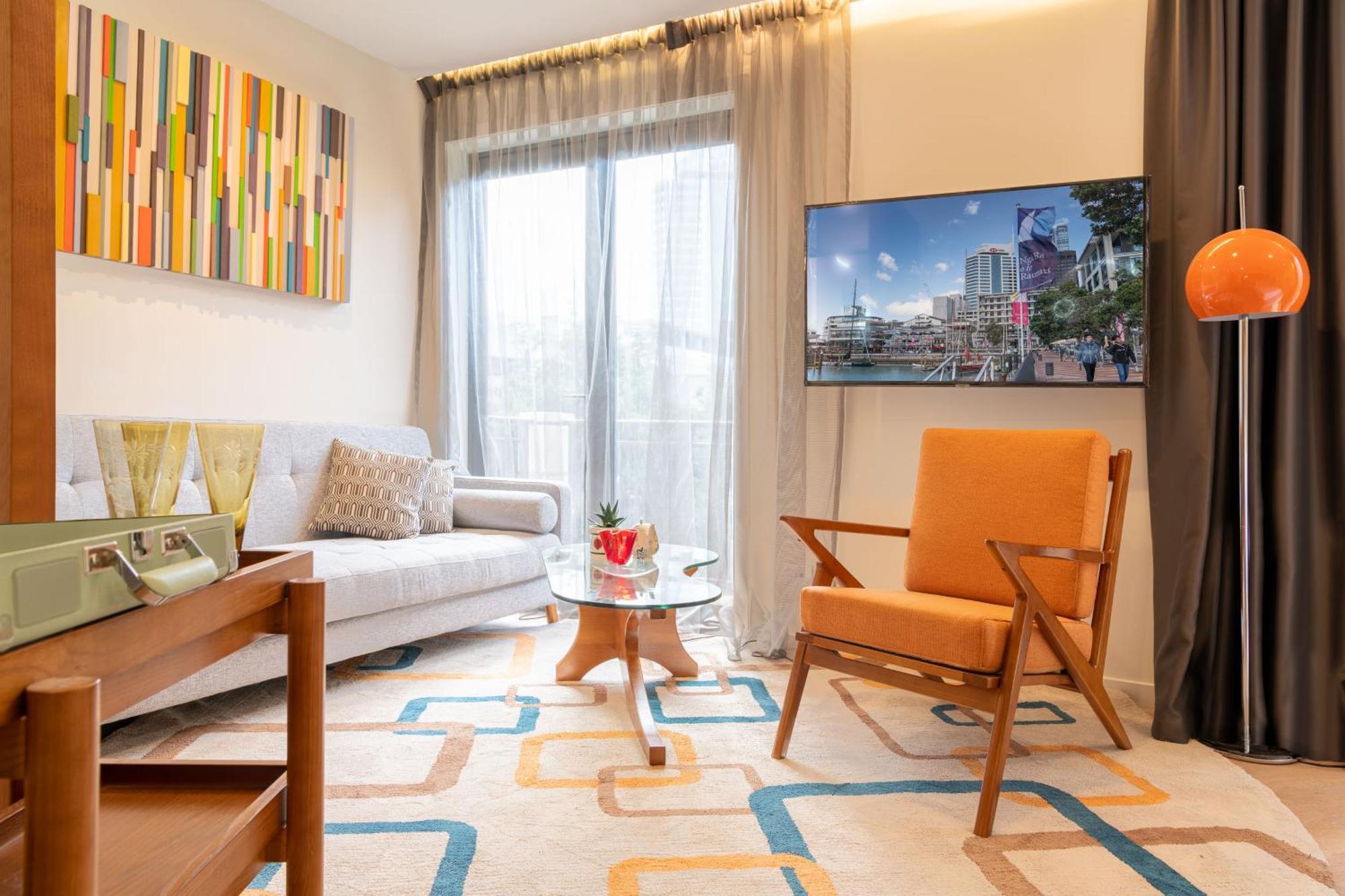 Ohtel Auckland Hotel Exterior foto Living room