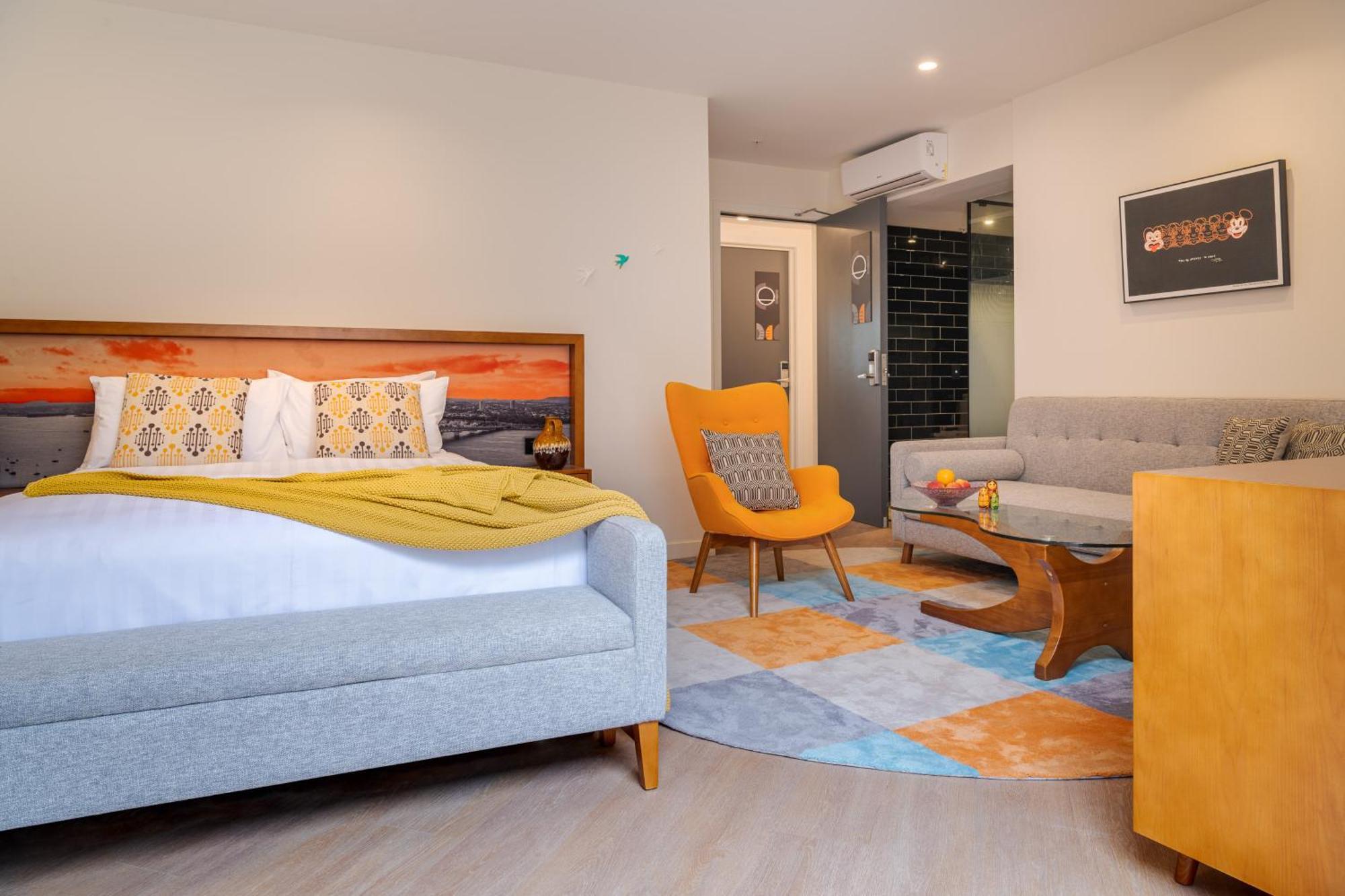Ohtel Auckland Hotel Exterior foto A room at the hotel